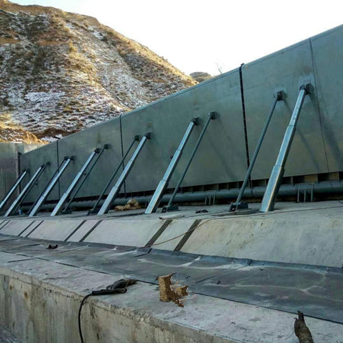 云南液壓升降壩應用于水電站案例實拍